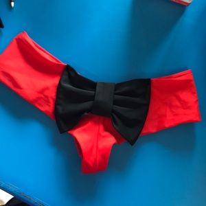 Lolli Red cheeky swimsuit bottoms